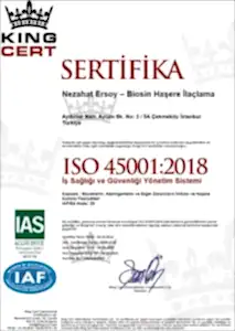 ISO-45001 İş Sağlığı ve Güvenliği Yönetim Sistemi